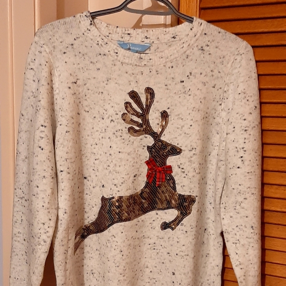 Wintery Long Sleeve Sweater